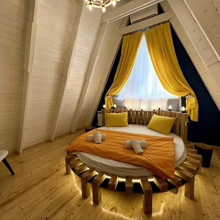 Qafqaz Mountside Chalet Габала Экстерьер фото