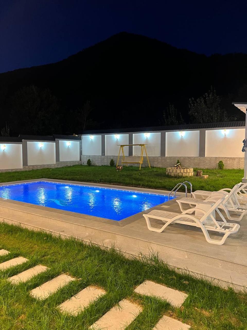 Qafqaz Mountside Chalet Габала Экстерьер фото