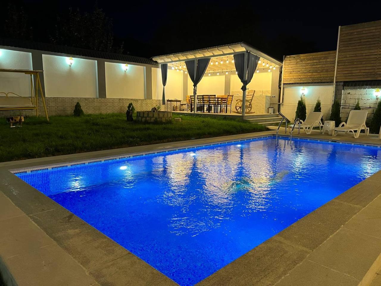 Qafqaz Mountside Chalet Габала Экстерьер фото