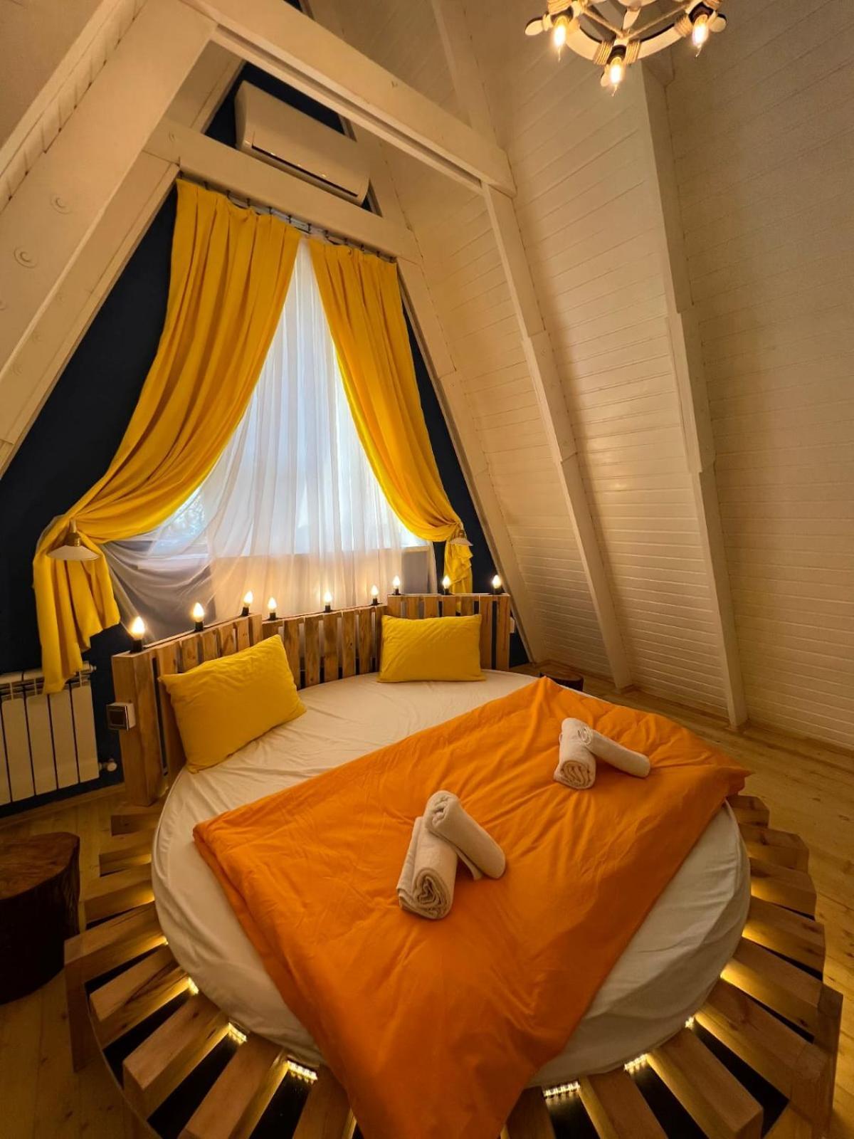 Qafqaz Mountside Chalet Габала Экстерьер фото