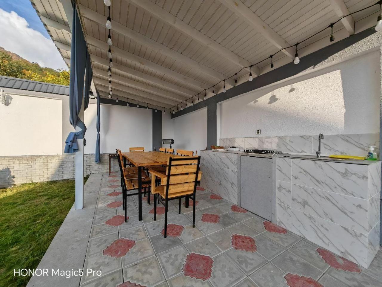 Qafqaz Mountside Chalet Габала Экстерьер фото