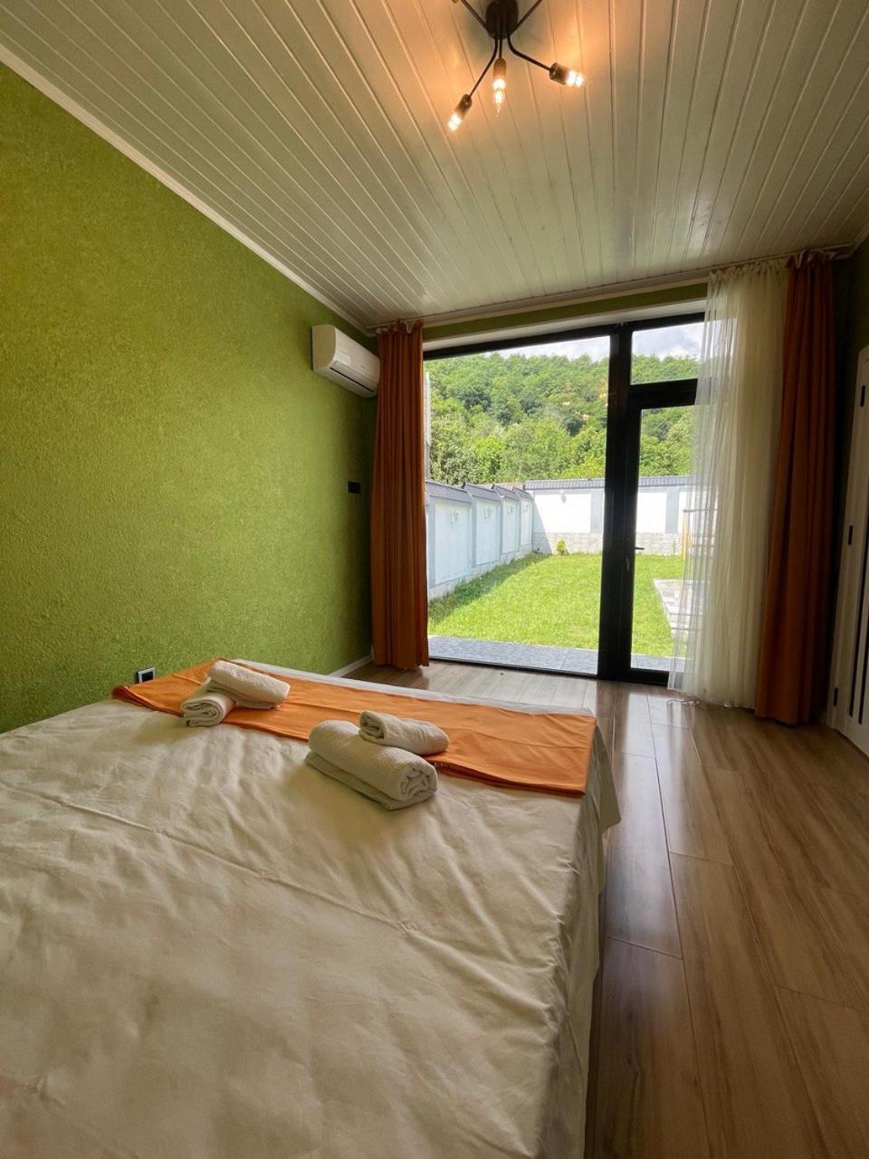 Qafqaz Mountside Chalet Габала Экстерьер фото