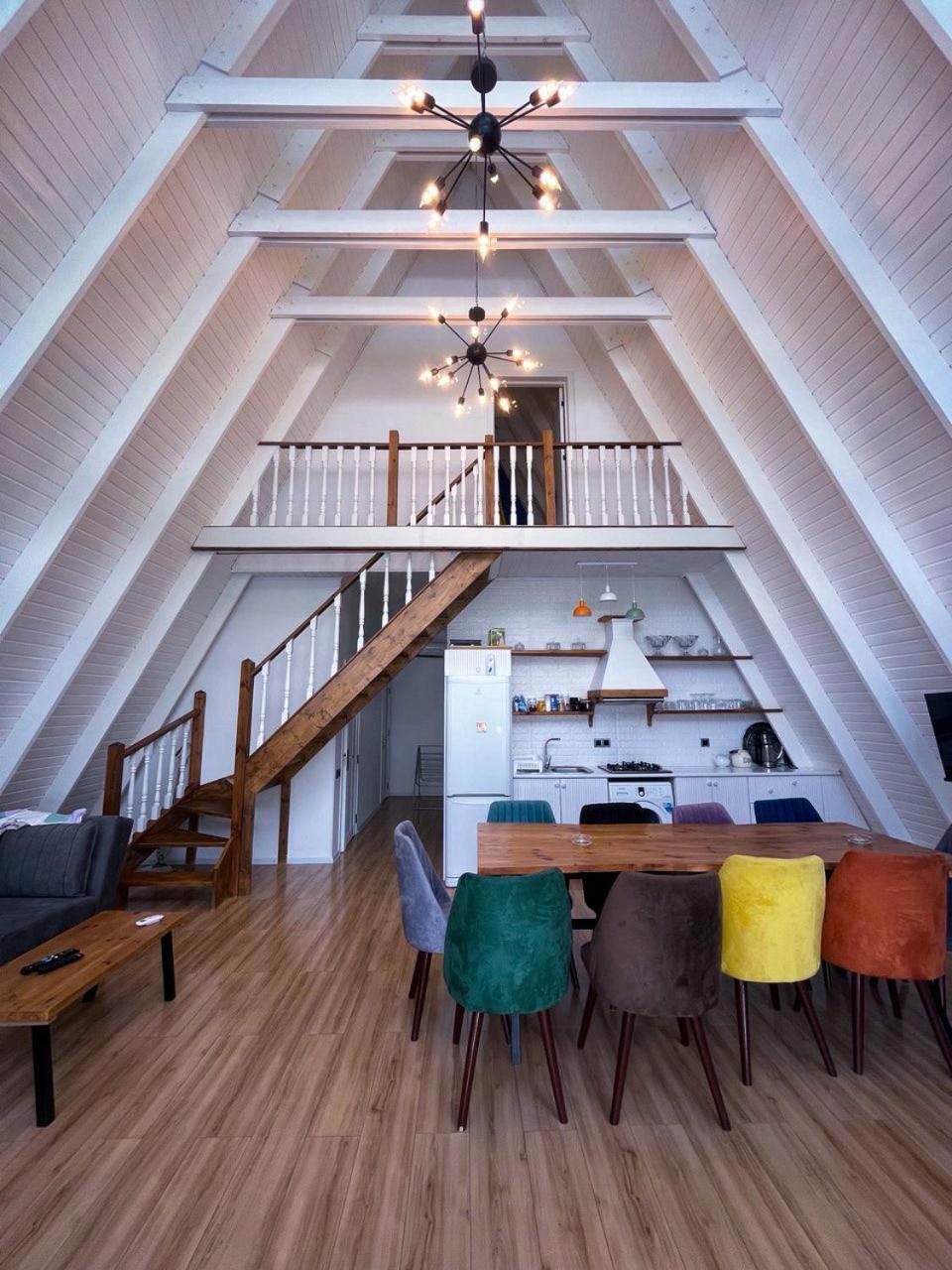 Qafqaz Mountside Chalet Габала Экстерьер фото