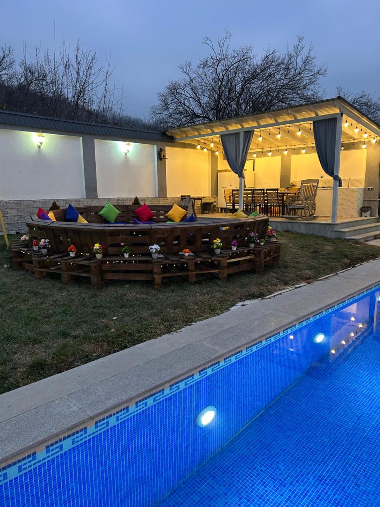 Qafqaz Mountside Chalet Габала Экстерьер фото