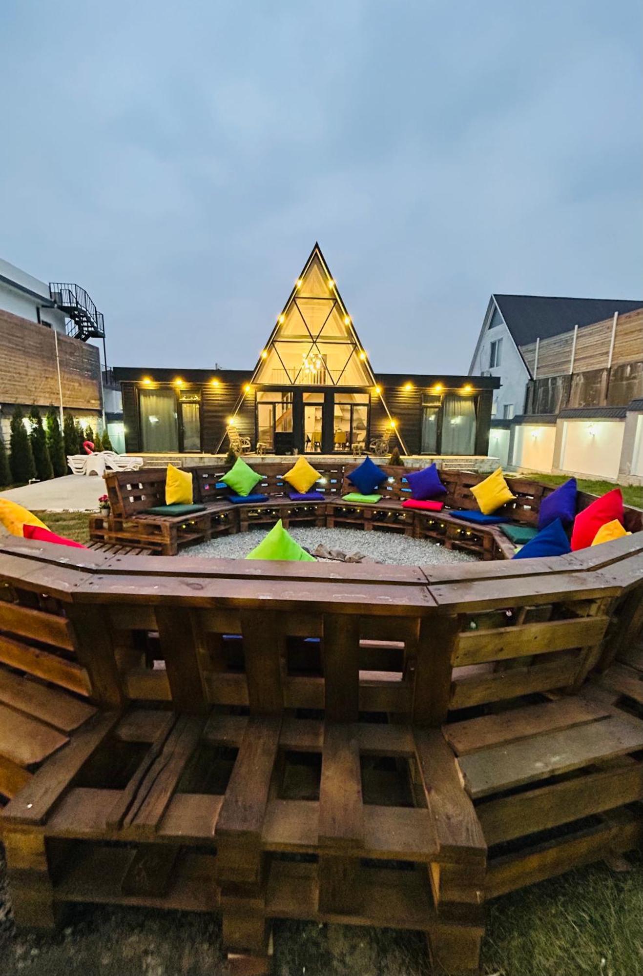Qafqaz Mountside Chalet Габала Экстерьер фото