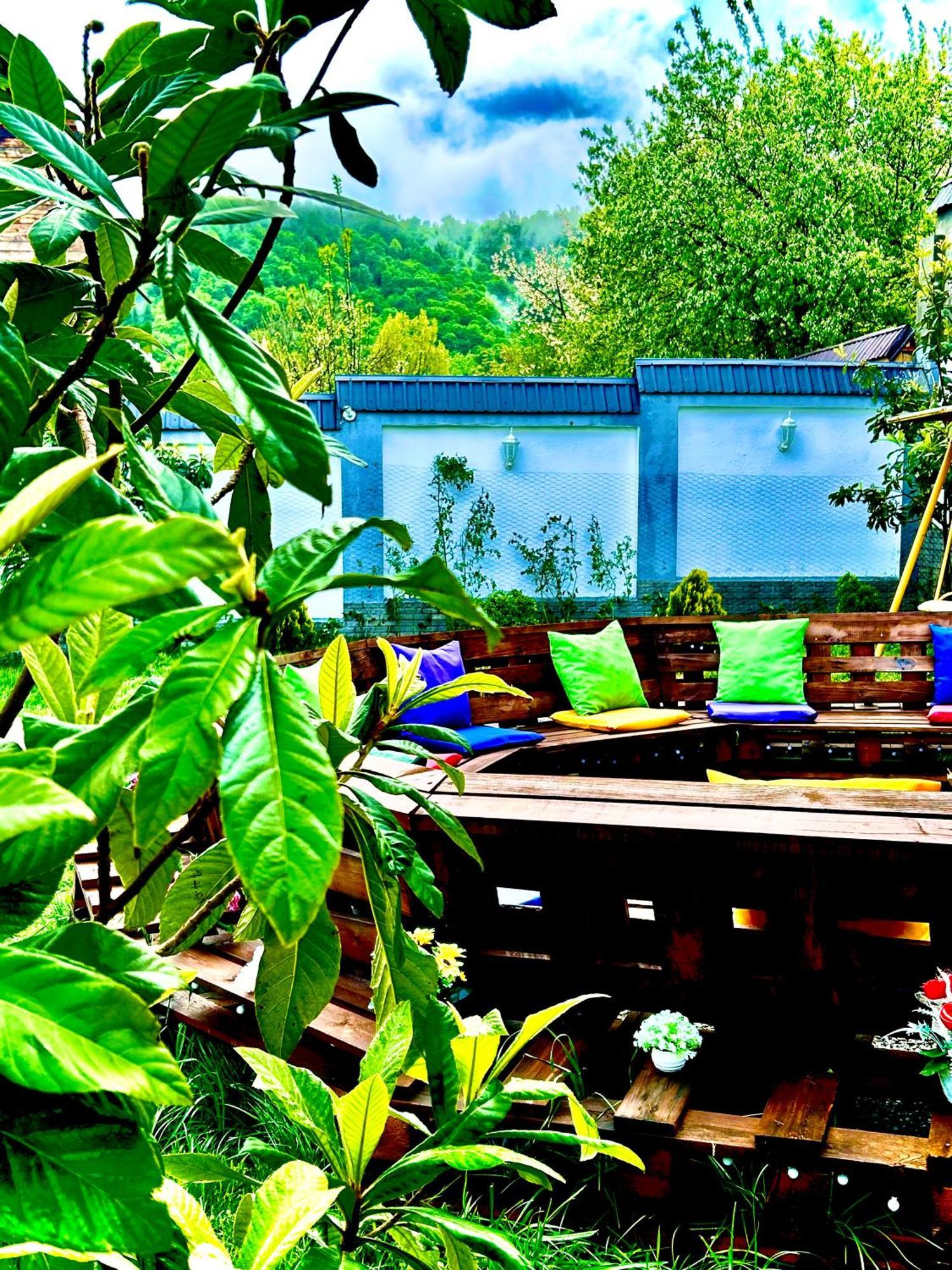 Qafqaz Mountside Chalet Габала Экстерьер фото
